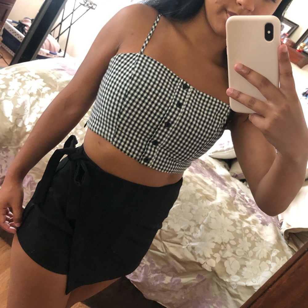 ❥☆gingham top ❥☆